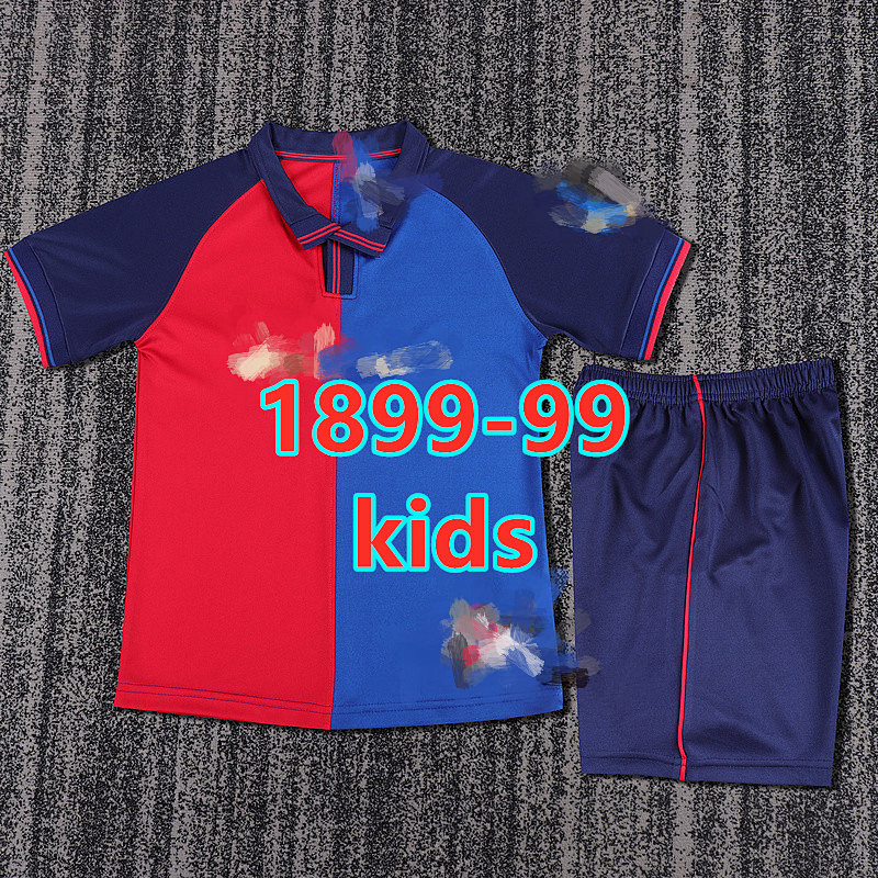Barcelona Years Home Kids Anniversary Retro Jersey 16 28