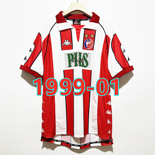Red Star Belgrade Home Retro Jersey S-2XL