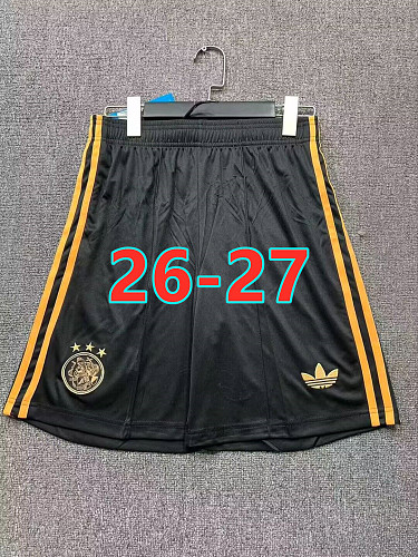 26-27 Ajax Away Fans Version Shorts S-2XL