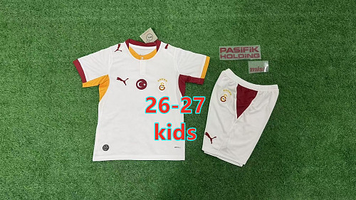 26-27 Galatasaray Away Kids Jersey+shorts Kit 16 -28