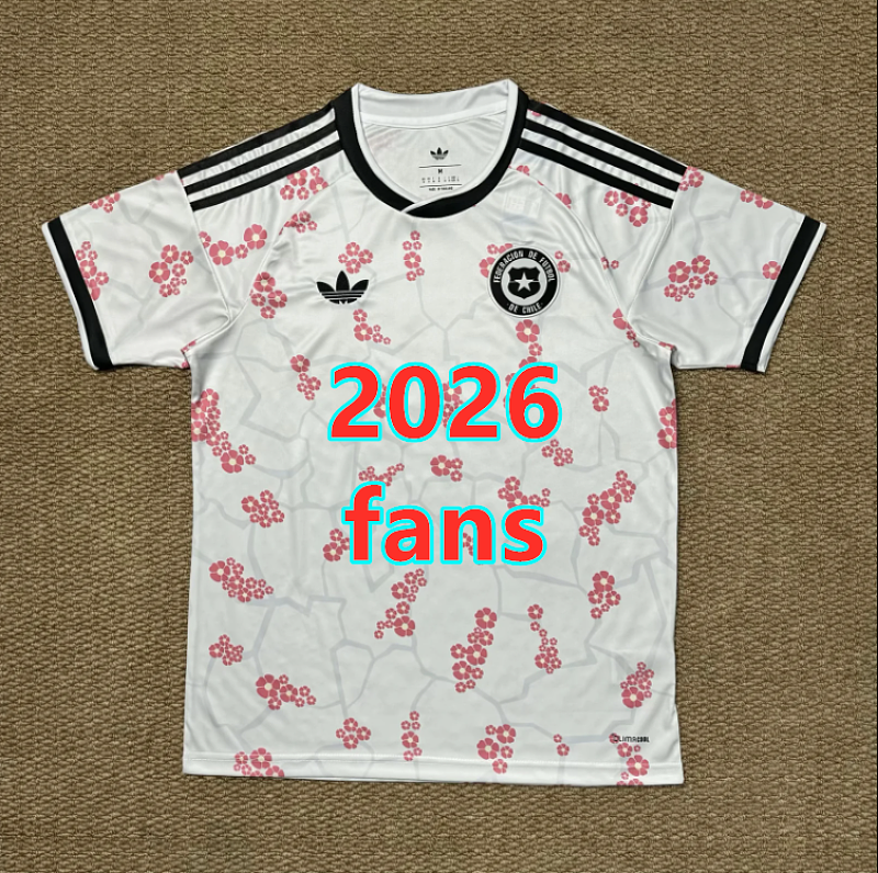Chile Away Fans Version Jersey S-4XL