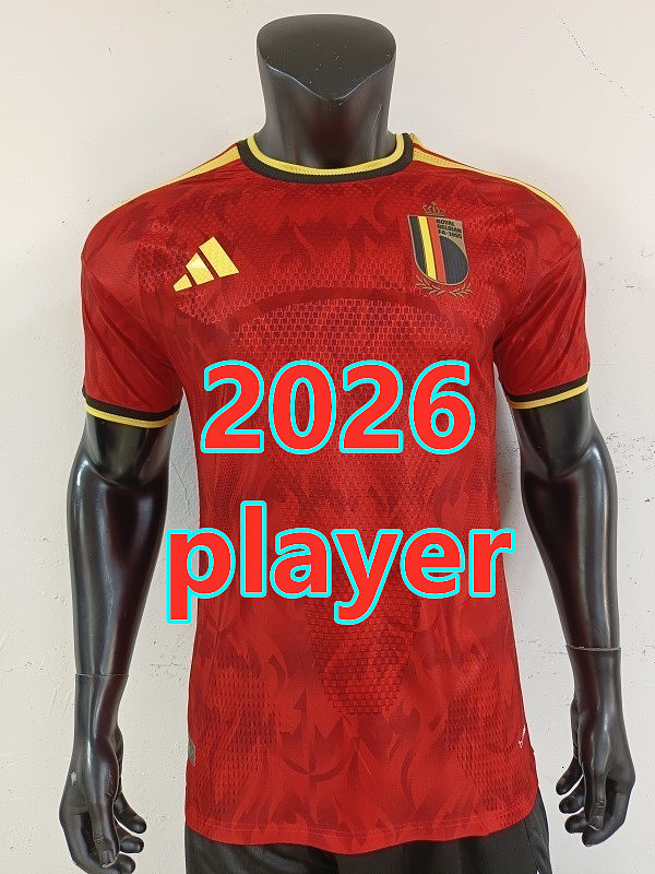 Belgium Home Player 8 Teams Jersey S-4XL 8