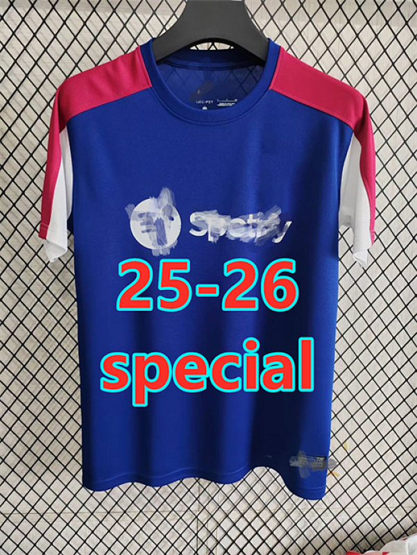 25-26 Barcelona Special Fans Version Jersey S-4XL