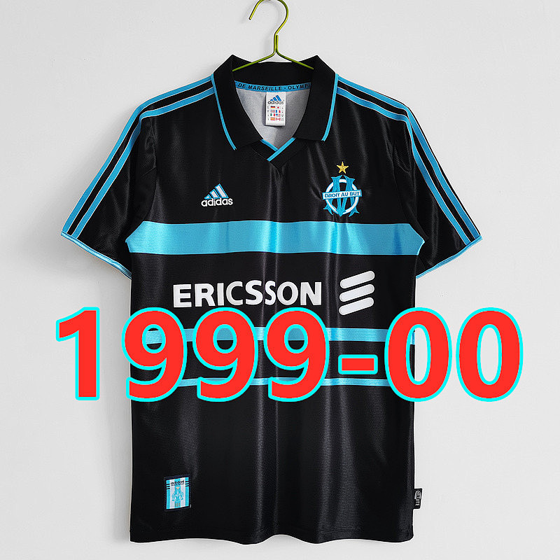 Marseille Retro TopThai Quality Third Jersey S-2XL