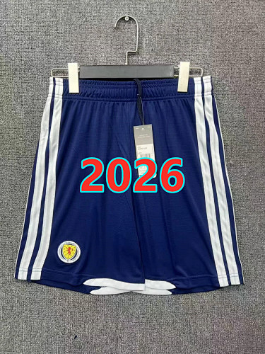 Scotland Home Fans Version Shorts S-2XL