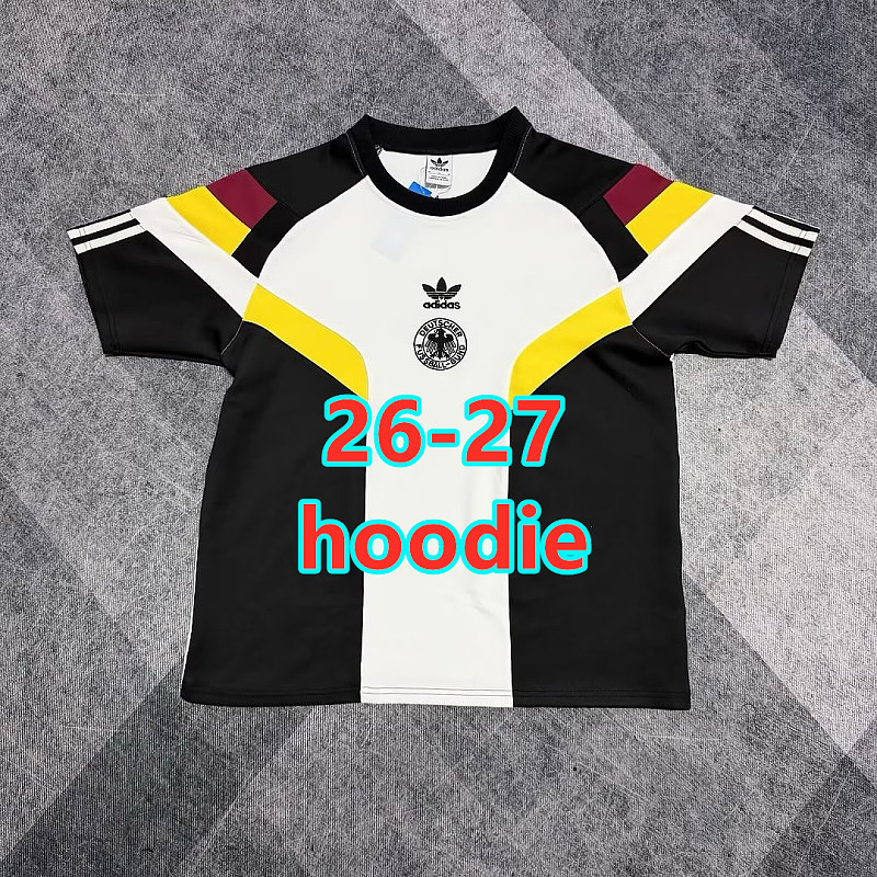 Germany Extra Thick Short Sleeve Hoodie S-3XL