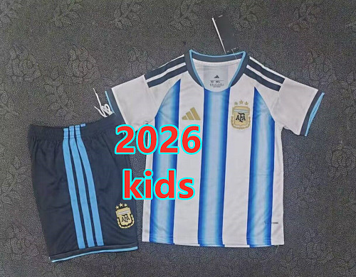 Argentina Home Kids 4 Teams Kit 16 -28 4