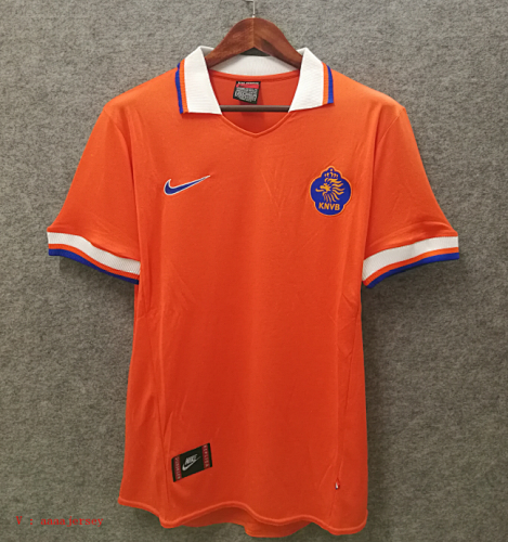 Netherlands Retro S-2XL Home Jersey