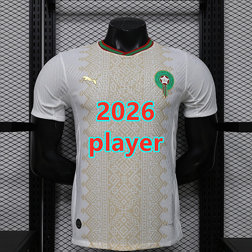 Morocco Away Player 16 Teams Jersey S-2XL 16