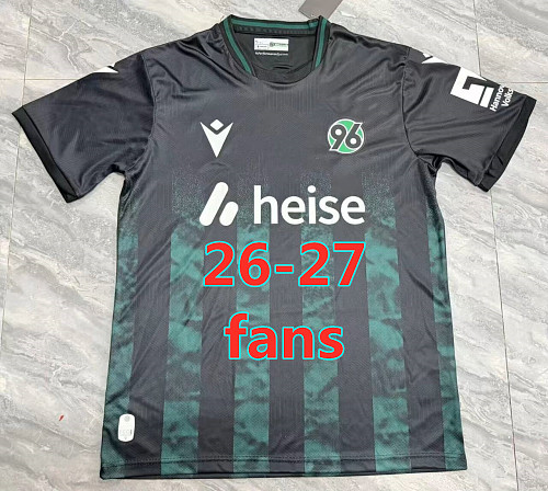 26-27 Hannover 96 Away Fans Version Jersey S-4XL