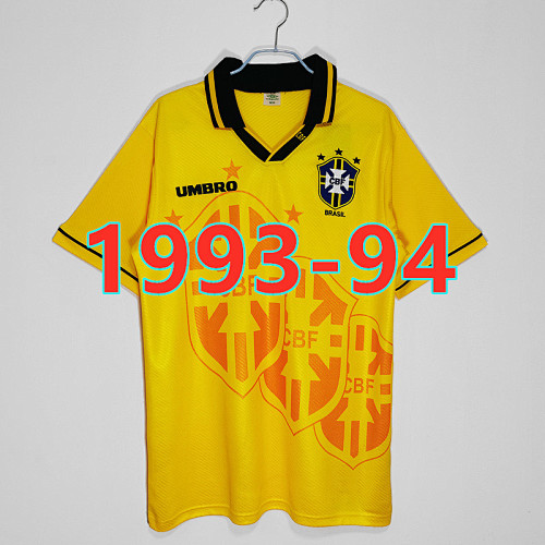 Brazil Retro Home Jersey S-2XL