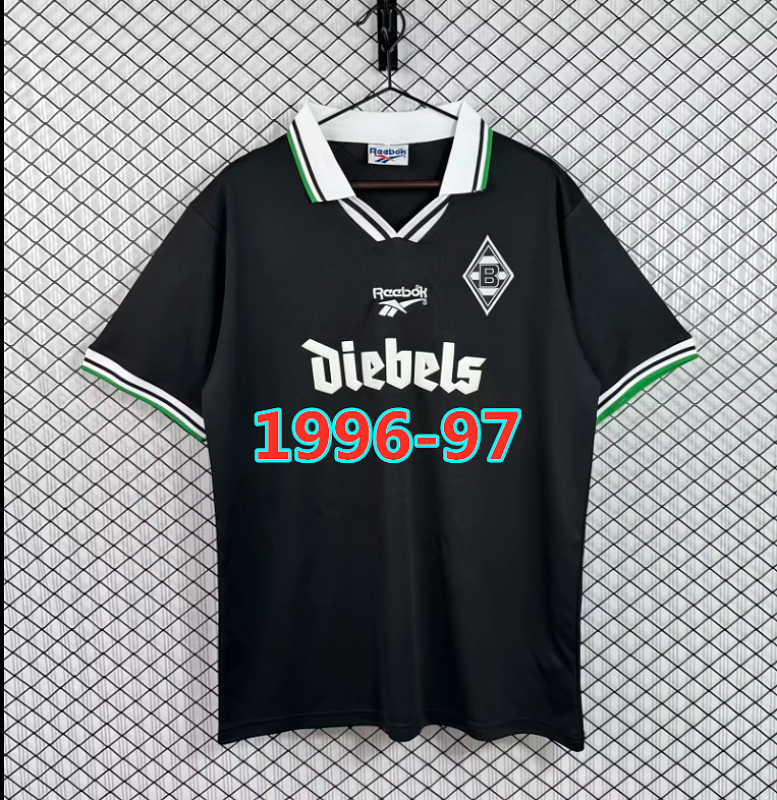 Monchengladbach Away Retro Fans Version Jersey S-2XL