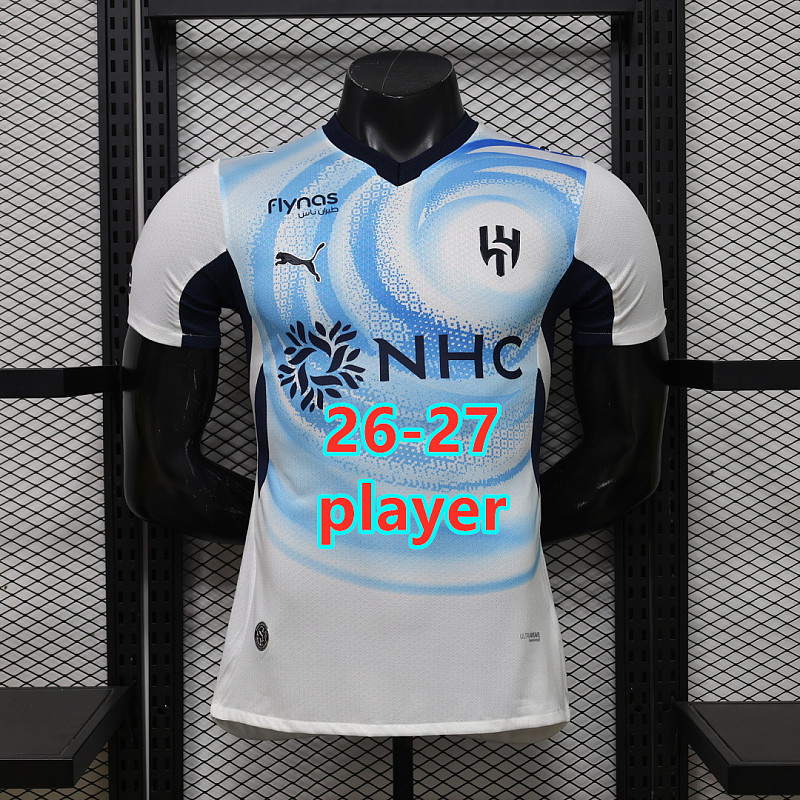 26-27 Al-Hilal Saudi Away Player Version Jersey S-3XL