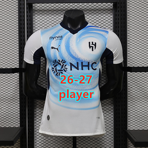 26-27 Al-Hilal Saudi Away Player Version Jersey S-3XL