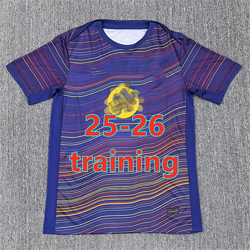 25-26 Barcelona Training Fans Version Jersey S-4XL