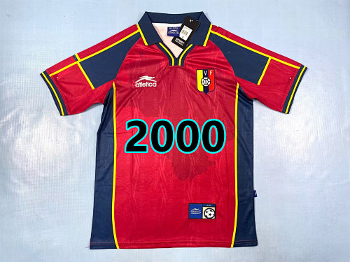 Venezuela Home Retro Fans Version Jersey S-2XL