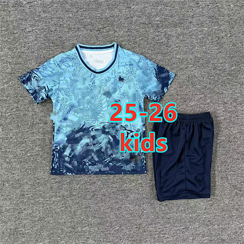 25-26 Barcelona Special Kids Jersey+shorts Kit 16 -28