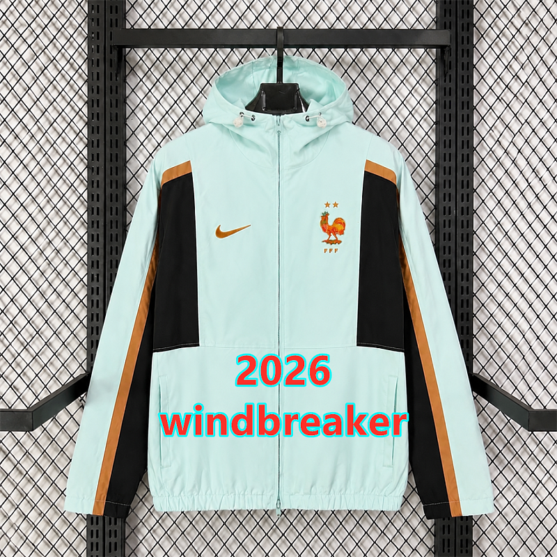 France Windbreaker S-2XL