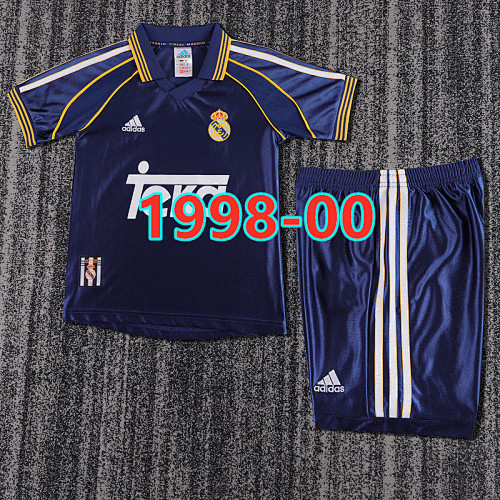 Real Madrid Third Kids Retro Jersey 16 -28