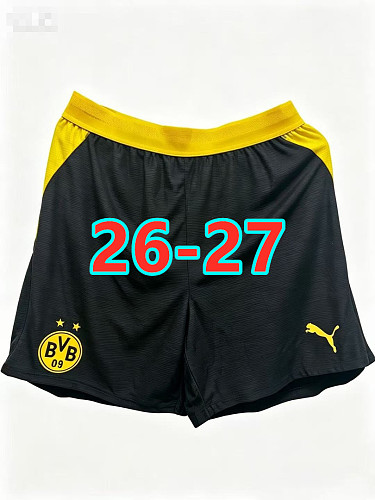 26-27 Dortmund Home Player Version Shorts S-3XL