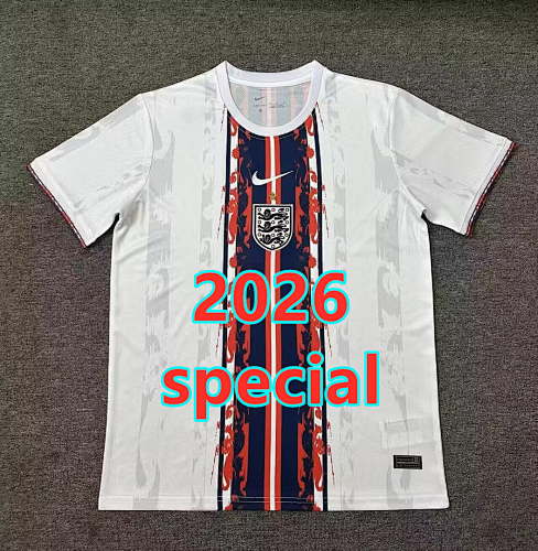 England Special Fans Version Jersey S-4XL