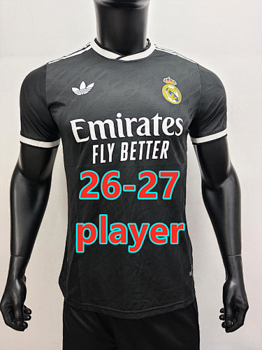 26-27 Real Madrid Third Player Version Jersey S-2XL