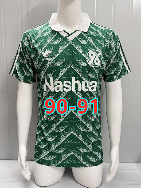 90-91 Hannover 96 Away Retro Jersey S-2XL