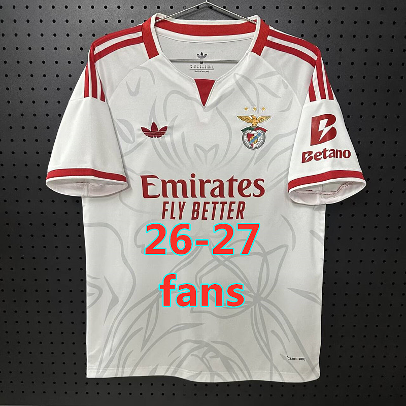 26-27 Benfica Third Fans Version Jersey S-4XL