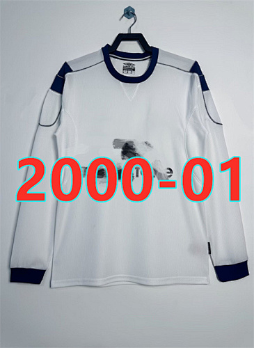Manchester United Away Retro Long Sleeve Jersey S-2XL