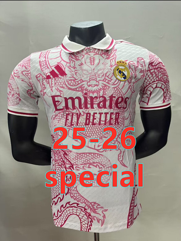 25-26 Real Madrid Special Player Version Jersey S-2XL