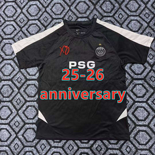 Balenciaga 25-26 Paris Psg Anniversary Fans Version Jersey S-2XL