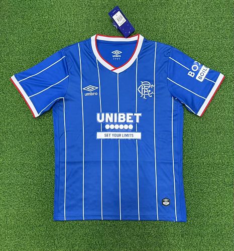 26-27 Rangers Home Fans Version Jersey S-4XL