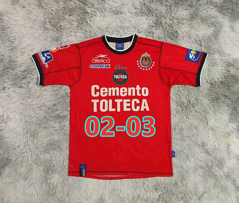02-03 Chivas Away Retro Jersey S-2XL