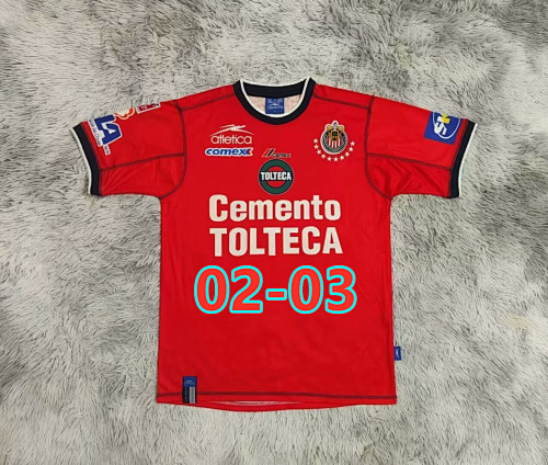 02-03 Chivas Away Retro Jersey S-2XL