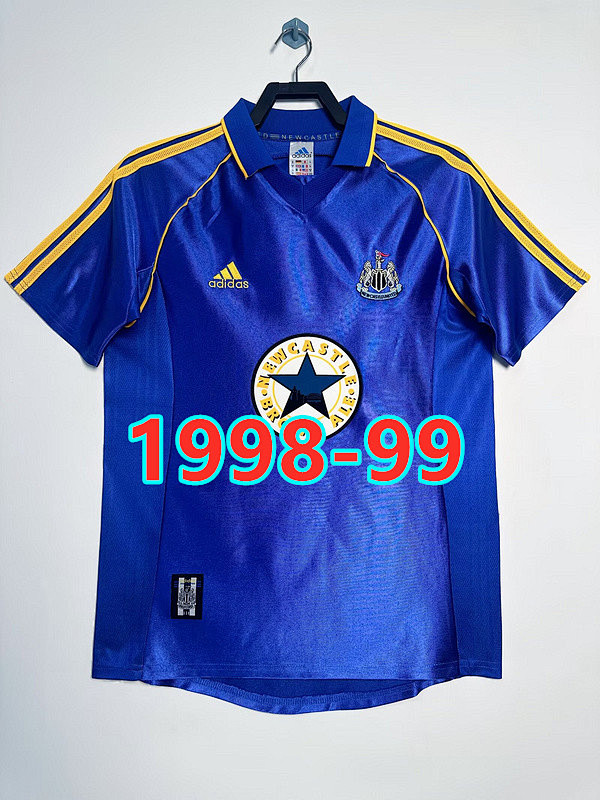 Newcastle United Away Retro Jersey S-2XL