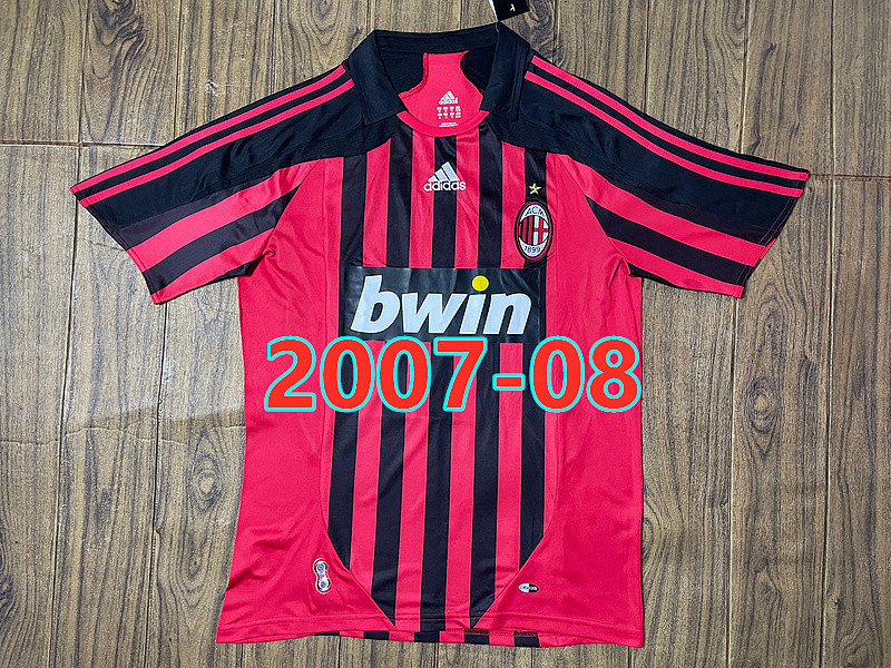 AC Milan Home Fans Version Retro Jersey S-2XL AC