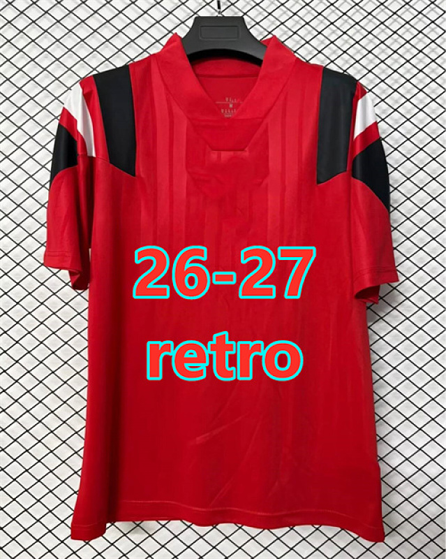 26-27 Manchester United Retro Fans Version Jersey S-4XL