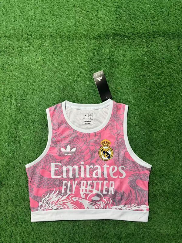 25-26 Real Madrid Special Women Vest Jersey S-Xl