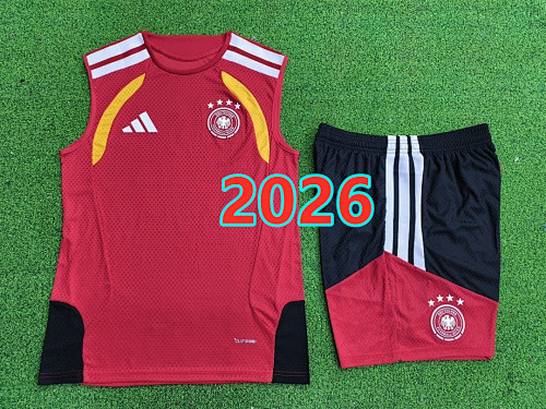 Germany Player Vest+shorts Kit S-2XL