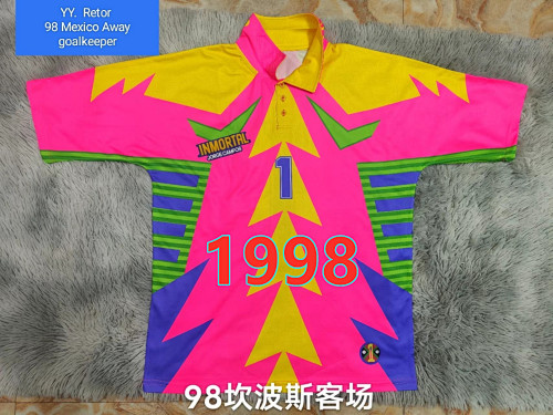 Mexico Away Retro Jersey S-2XL