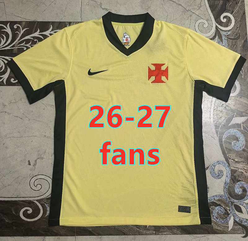 26-27 Vasco Da Gama Fans Version Jersey S-4XL