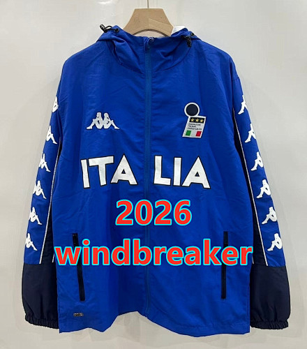 Italy Embroidery Windbreaker S-2XL