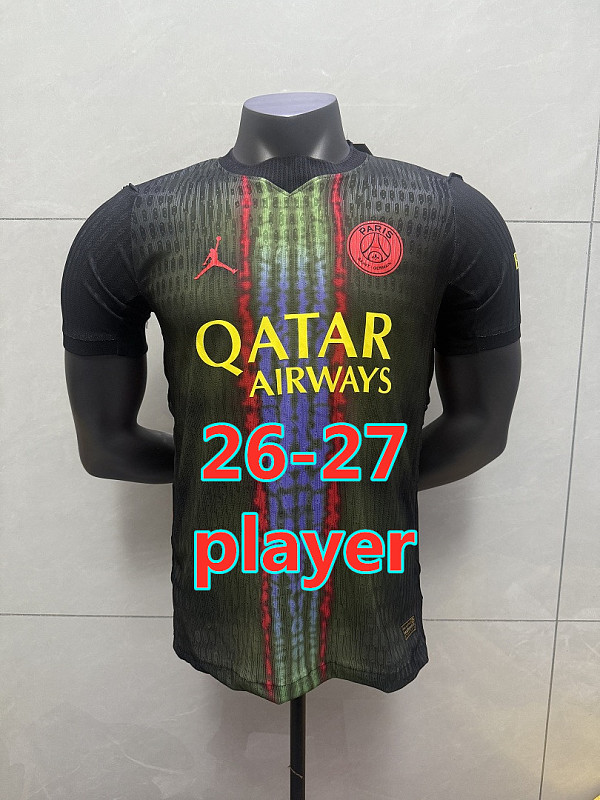 Balenciaga 26-27 Paris Psg Third Player Version Jersey S-3XL