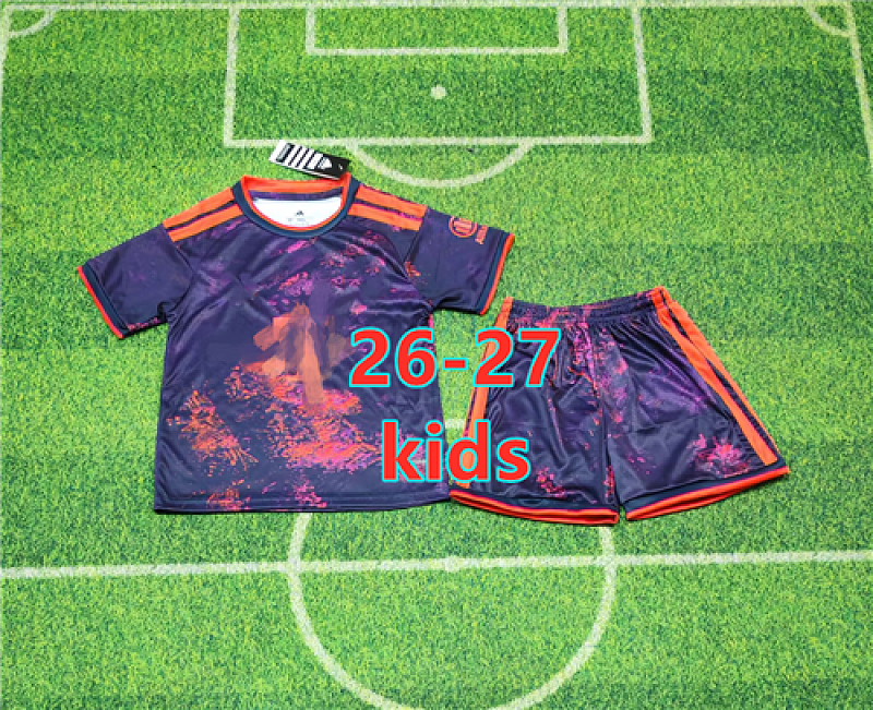 26-27 Bayern Third Kids Fans Jersey+shorts Kit 16 -28