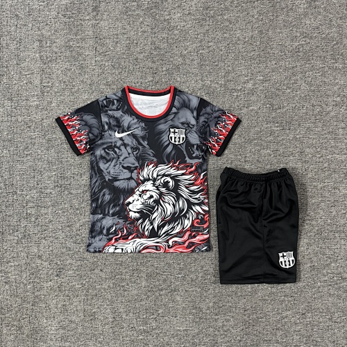 25-26 Barcelona Special Kids Jersey+shorts Kit 16 -28