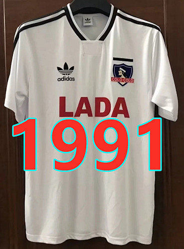 Colo-Colo Retro TopThai Quality Home Jersey S-2XL