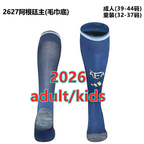 Argentina Home Socks Adult Kids