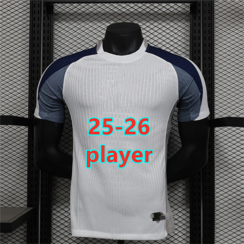 Ucl 25-26 Tottenham Home Player Version Without Sponsor S-2XL