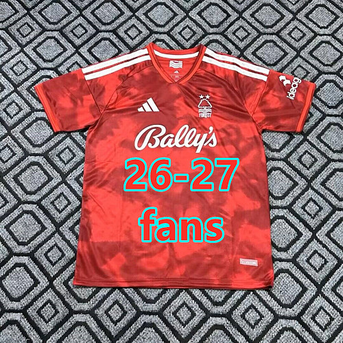 26-27 Nottingham Forest Home Fans Version Jersey S-4XL