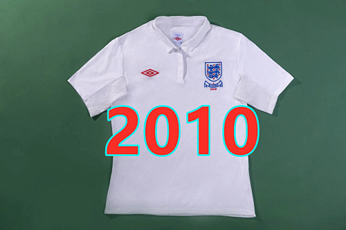 England Retro TopThai Quality Home Jersey S-2XL